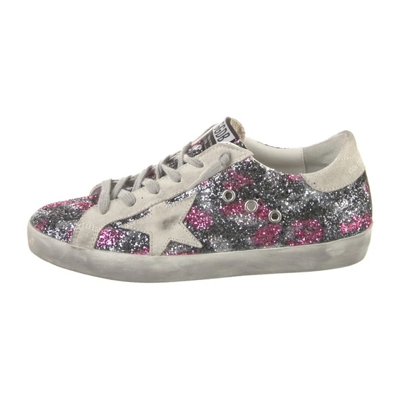 Golden Goose Glitter Star Women's Sneakers size 36 - Picture 2 of 5